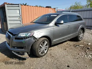 2015 Audi Q7 Premium Plus z VIN WA1LGAFE8FD014144, wystawiony jako Copart lot #56040275 z przebiegiem 100 214 mil mil oraz Szkoda całkowita • Salvage title. Historia ofert i sprzedaży dostępna na DreamBid. Obrazek 1.