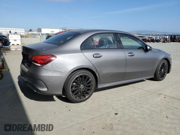 2019 Mercedes-Benz A 220 with VIN WDD3G4EB8KW018875, listed as a Copart auction lot 62552985 with 31,785 mi miles and Salvage title. Bid and sale history available at DreamBid. Image 3.