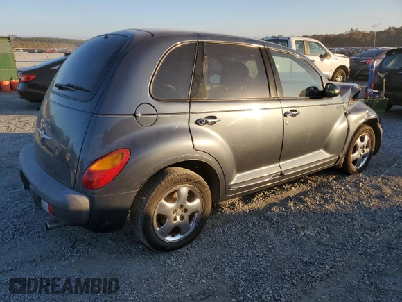 2002 Chrysler PT Cruiser Limited with VIN 3C8FY68B72T334753, listed as a Copart auction lot 78596014 with 77,954 mi miles and Salvage Title. Bid and sale history available at DreamBid. Image 3.