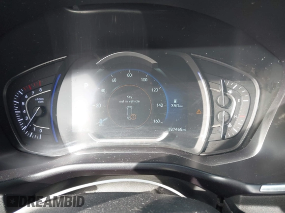 2019 Hyundai Santa Fe Limited with VIN 5NMS5CAD2KH059843, listed as a IAAI auction lot 41271006 with 187,468 mi miles. Bid and sale history available at carsss.com. Image 7.