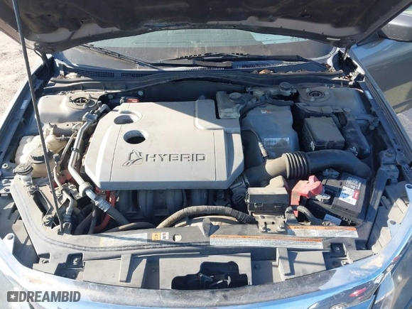 2010 Ford Fusion Hybrid with VIN 3FADP0L39AR344842, listed as a IAAI auction lot 41784141 with 128,956 mi miles. Bid and sale history available at carsss.com. Image 10.