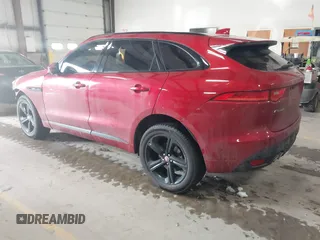2017 Jaguar F-Pace 20d R-Sport with VIN SADCL2BN3HA490176, listed as a IAAI auction lot 41595419 with 87,755 mi miles and . Bid and sale history available at DreamBid. Image 3.