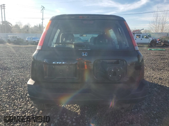 1997 Honda CR-V with VIN JHLRD1848VC053367, listed as a Copart auction lot 41836205 with 195,068 mi miles and Salvage Title. Bid and sale history available at carsss.com. Image 6.