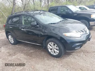 2014 Nissan Murano S with VIN JN8AZ1MW6EW530402, listed as a IAAI auction lot 41958920 with 155,461 mi miles. Bid and sale history available at carsss.com. Image 1.