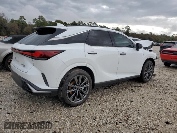 2023 Lexus RX with VIN 2T2BAMCA5PC035386, listed as a Copart auction lot 39946684 with 8,151 mi miles. Bid and sale history available at carsss.com. Image 3.