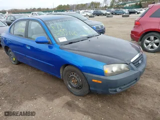 2006 Hyundai Elantra GLS with VIN KMHDN46D36U376628, listed as a IAAI auction lot 41809507 with 999,999 mi miles. Bid and sale history available at carsss.com. Image 1.