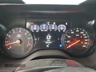 2020 Chevrolet Camaro 2SS with VIN 1G1FG1R77L0144055, listed as a Copart auction lot 76026834 with 46,973 mi miles and Salvage Title. Bid and sale history available at carsss.com. Image 9.