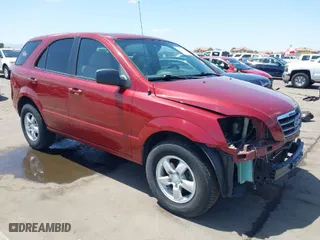 2007 Kia Sorento EX with VIN KNDJD736175675791, listed as a IAAI auction lot 42039770 with 107,037 mi miles. Bid and sale history available at carsss.com. Image 1.