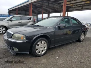 2003 Lincoln LS with VIN 1LNHM86SX3Y699279, listed as a Copart auction lot 52012445 with 123,055 mi miles and Salvage Title. Bid and sale history available at carsss.com. Image 1.