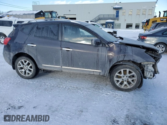 2013 Nissan Rogue SL with VIN JN8AS5MT4DW007475, listed as a Copart auction lot 44963395 with 50,328 mi miles and Non Repairable. Bid and sale history available at carsss.com. Image 4.