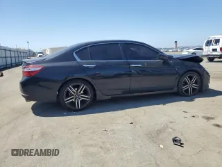 2016 Honda Accord Sport z VIN 1HGCR2F50GA089253, wystawiony jako Copart lot #53867405 z przebiegiem 140 220 mil mil oraz Szkoda całkowita • Salvage title. Historia ofert i sprzedaży dostępna na DreamBid. Obrazek 3.