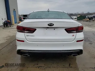 2019 Kia Optima LX with VIN 5XXGT4L31KG330542, listed as a Copart auction lot 50617965 with 46,105 mi miles and Salvage Title. Bid and sale history available at carsss.com. Image 6.