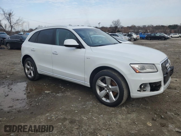 2015 Audi Q5 Hybrid Prestige with VIN WA1C8AFP8FA047645, listed as a Copart auction lot 84604594 with 92,723 mi miles and Salvage title. Bid and sale history available at DreamBid. Image 4.
