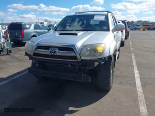 2006 Toyota 4Runner SR5 with VIN JTEBU14R068061043, listed as a IAAI auction lot 41698077 with 255,361 mi miles. Bid and sale history available at carsss.com. Image 6.