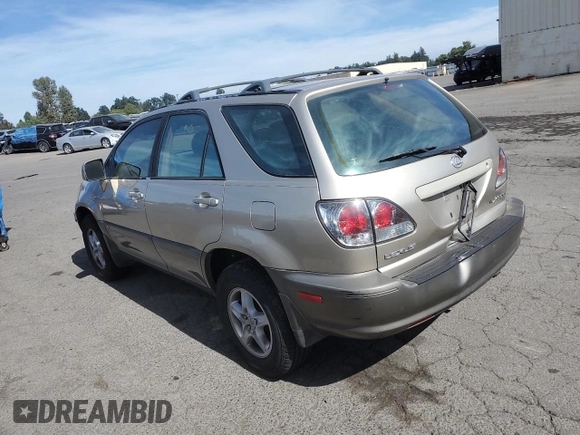 2003 Lexus RX 300 with VIN JTJHF10U030307714, listed as a Copart auction lot 69493314 with 272,189 mi miles and Salvage Title. Bid and sale history available at carsss.com. Image 2.