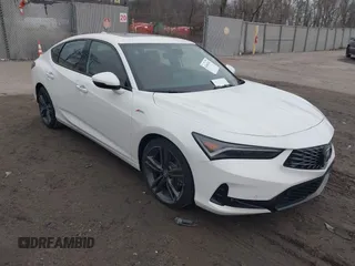 2025 Acura Integra Technology z VIN 19UDE4H61SA003152, wystawiony jako IAAI lot #41644362 z przebiegiem 1 626 mil mil oraz . Historia ofert i sprzedaży dostępna na DreamBid. Obrazek 1.