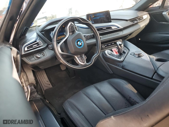 2017 BMW i8 with VIN WBY2Z2C34HV676805, listed as a Copart auction lot 59118804 with 30,346 mi miles and Salvage Title. Bid and sale history available at carsss.com. Image 8.