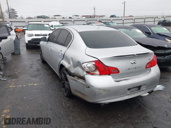 2013 Infiniti G37 Sedan Journey with VIN JN1CV6AP9DM715499, listed as a IAAI auction lot 41561023 with 181,921 mi miles. Bid and sale history available at carsss.com. Image 3.