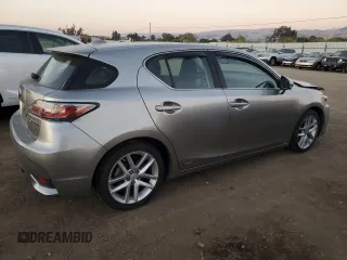 2017 Lexus CT with VIN JTHKD5BH9H2289603, listed as a Copart auction lot 80085064 with 104,419 mi miles and Salvage Title. Bid and sale history available at carsss.com. Image 3.