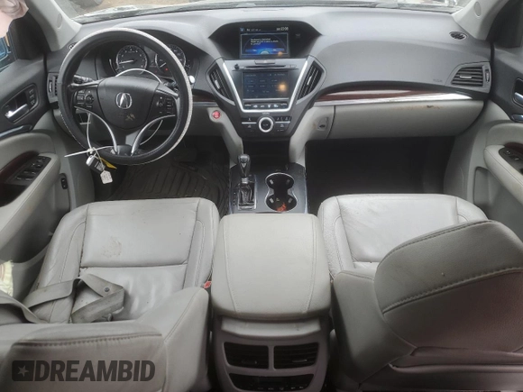 2014 Acura MDX with VIN 5FRYD4H27EB047134, listed as a Copart auction lot 51597265 with 170,895 mi miles and Salvage Title. Bid and sale history available at carsss.com. Image 8.