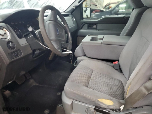 2012 Ford F-150 XL with VIN 1FTNF1ET3CKD20029, listed as a Copart auction lot 77980844 with 157,653 mi miles and Clean Title. Bid and sale history available at carsss.com. Image 7.