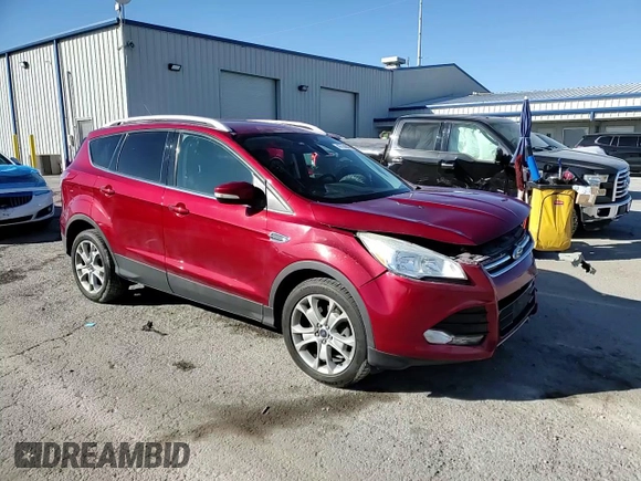 2015 Ford Escape Titanium with VIN 1FMCU9J92FUC04850, listed as a Copart auction lot 47114845 with 133,011 mi miles and Salvage Title. Bid and sale history available at DreamBid. Image 14.