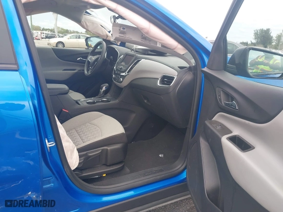 2024 Chevrolet Equinox LS with VIN 3GNAXHEG0RL119520, listed as a IAAI auction lot 41642617 with 13,845 mi miles. Bid and sale history available at carsss.com. Image 5.