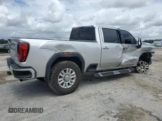 2020 GMC Sierra 2500HD Denali z VIN 1GT49REY7LF319360, wystawiony jako Copart lot #59770565 z przebiegiem 69 509 mil mil oraz Nie do naprawy • Non repairable. Historia ofert i sprzedaży dostępna na DreamBid. Obrazek 3.