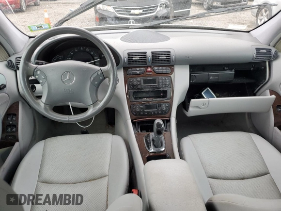 2003 Mercedes-Benz C 320 with VIN WDBRF64J93F369399, listed as a Copart auction lot 79799204 with Not Provided miles and Salvage Title. Bid and sale history available at DreamBid. Image 8.