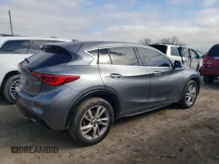 2017 Infiniti QX30 Sport with VIN SJKCH5CP3HA017499, listed as a Copart auction lot 46955954 with 100,772 mi miles. Bid and sale history available at carsss.com. Image 3.