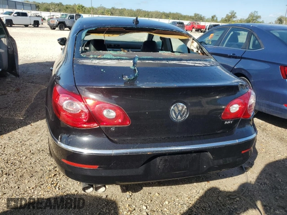 2010 Volkswagen CC Sport with VIN WVWML7AN7AE515657, listed as a Copart auction lot 78471864 with 117,331 mi miles and Salvage Title. Bid and sale history available at DreamBid. Image 6.