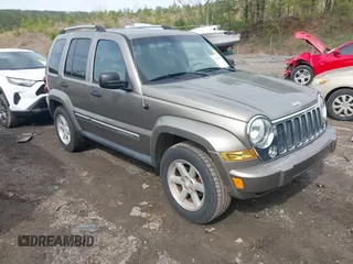 2005 Jeep Liberty Limited with VIN 1J4GK58K05W593417, listed as a IAAI auction lot 41811582 with 116,027 mi miles. Bid and sale history available at carsss.com. Image 1.