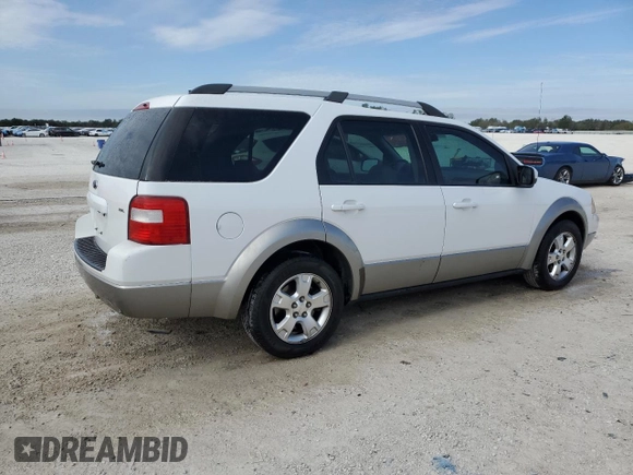 2007 Ford Freestyle SEL with VIN 1FMDK02197GA12792, listed as a Copart auction lot 41647645 with 117,323 mi miles and Salvage Title. Bid and sale history available at carsss.com. Image 3.