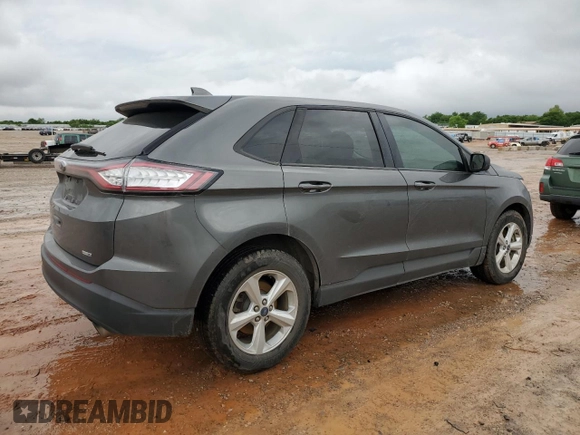 2016 Ford Edge SE with VIN 2FMPK4G95GBC25278, listed as a Copart auction lot 54697665 with 97,465 mi miles and Salvage title. Bid and sale history available at DreamBid. Image 3.