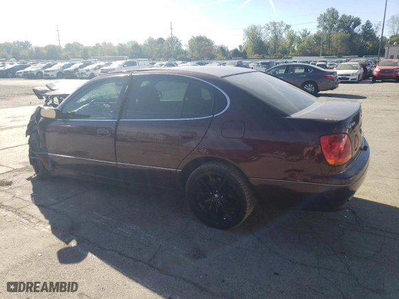 2003 Lexus GS 300 with VIN JT8BD69S830183820, listed as a Copart auction lot 73977444 with 118,874 mi miles and Salvage Title. Bid and sale history available at carsss.com. Image 2.