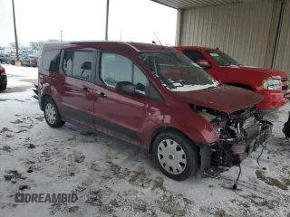 2020 Ford Transit Connect XL with VIN NM0GE9E22L1440442, listed as a Copart auction lot 42311845 with 57,225 mi miles and Salvage title. Bid and sale history available at DreamBid. Image 4.