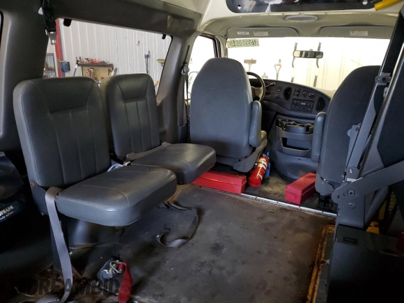 2008 Ford Econoline Cargo Commercial with VIN 1FTNS24W38DB56922, listed as a Copart auction lot 75998084 with 106,358 mi miles and Clean Title. Bid and sale history available at DreamBid. Image 11.