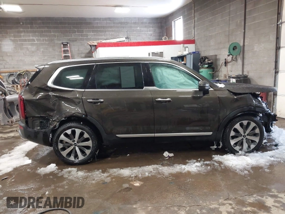 2022 Kia Telluride S with VIN 5XYP6DHC4NG200609, listed as a IAAI auction lot 41595189 with 54,189 mi miles and . Bid and sale history available at DreamBid. Image 13.