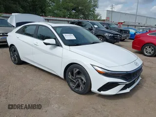 2024 Hyundai Elantra Limited with VIN KMHLP4DG5RU703294, listed as a IAAI auction lot 42137078 with 24,013 mi miles and . Bid and sale history available at carsss.com. Image 1.