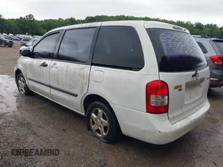 2001 Mazda MPV DX z VIN JM3LW28G210192393, wystawiony jako IAAI lot #42366997 z przebiegiem Nie podano mil oraz . Historia ofert i sprzedaży dostępna na DreamBid. Obrazek 3.