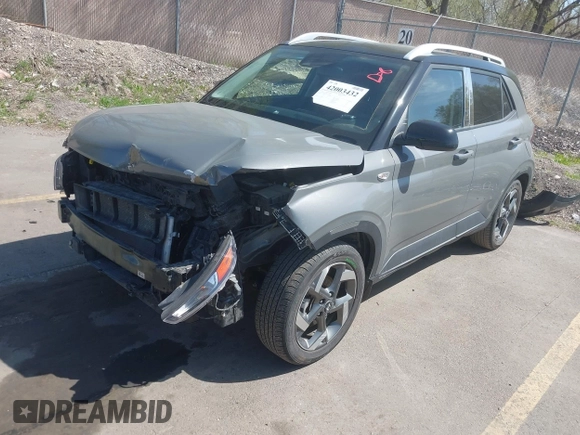 2022 Hyundai Venue SEL with VIN KMHRC8A34NU193027, listed as a IAAI auction lot 42003432 with 16,393 mi miles and . Bid and sale history available at DreamBid. Image 2.