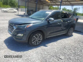 2020 Hyundai Tucson Ultimate with VIN KM8J33AL6LU248784, listed as a Copart auction lot 57354865 with 218,576 mi miles and Salvage title. Bid and sale history available at DreamBid. Image 1.