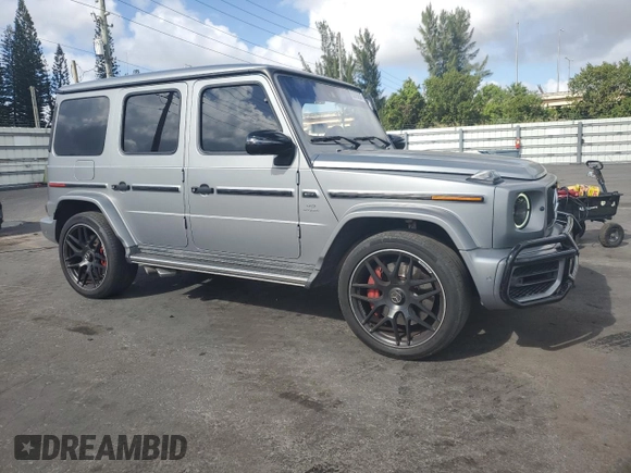 2020 Mercedes-Benz G 63 AMG with VIN W1NYC7HJ7LX352190, listed as a Copart auction lot 85075654 with 35,044 mi miles and Clean title. Bid and sale history available at DreamBid. Image 4.