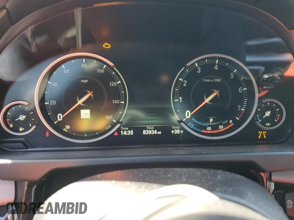 2018 BMW X6 xDrive50i with VIN 5UXKU6C52J0W39147, listed as a Copart auction lot 48183764 with 83,934 mi miles. Bid and sale history available at carsss.com. Image 9.