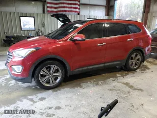 2014 Hyundai Santa Fe Limited with VIN KM8SR4HF9EU040376, listed as a Copart auction lot 51754955 with 202,572 mi miles and Clean Title. Bid and sale history available at carsss.com. Image 1.