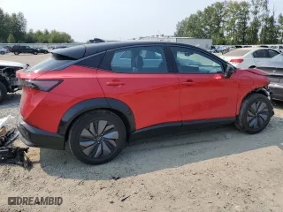 2023 Nissan ARIYA PLATINUM+ with VIN JN1DF0CD9PM700720, listed as a Copart auction lot 65846364 with 8,101 mi miles and Salvage Title. Bid and sale history available at carsss.com. Image 3.