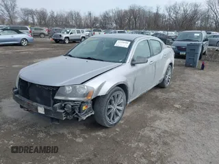 2014 Dodge Avenger SE with VIN 1C3CDZABXEN155014, listed as a IAAI auction lot 41554588 with 154,145 mi miles and . Bid and sale history available at DreamBid. Image 17.