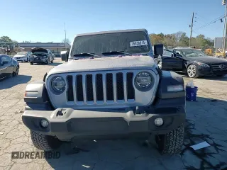 2020 Jeep Wrangler Unlimited Freedom with VIN 1C4HJXDG5LW206089, listed as a Copart auction lot 76636814 with 51,455 mi miles and Salvage title. Bid and sale history available at DreamBid. Image 11.