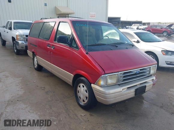 1996 Ford Aerostar z VIN 1FMDA31X1TZC09092, wystawiony jako IAAI lot #41784476 z przebiegiem 173 065 mil mil oraz . Historia ofert i sprzedaży dostępna na DreamBid. Obrazek 1.