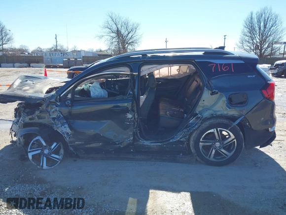 2019 GMC Terrain SLT with VIN 3GKALVEV6KL110025, listed as a IAAI auction lot 41697161 with Not Provided miles. Bid and sale history available at carsss.com. Image 14.